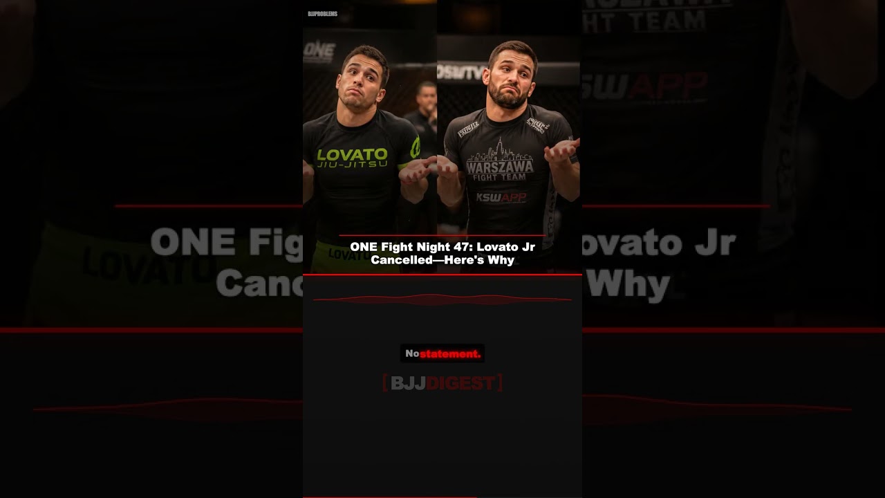 ONE Fight Night 47: Lovato Jr Cancelled—Here's Why #Shorts