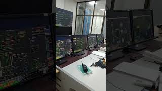 Power plant operator room