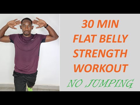 30 Minute Dumbbell Strength Training for Fat Loss Full Body Workout  250 Calories 