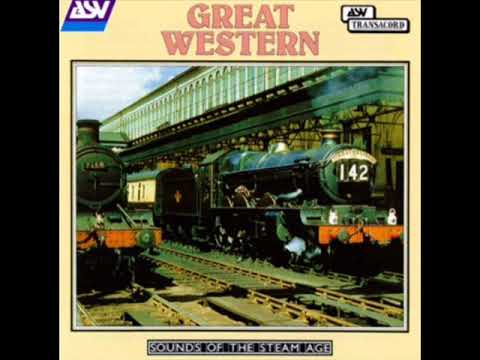 'Hinton Manor' With the up 'Cambrian Coast Express' Approaching