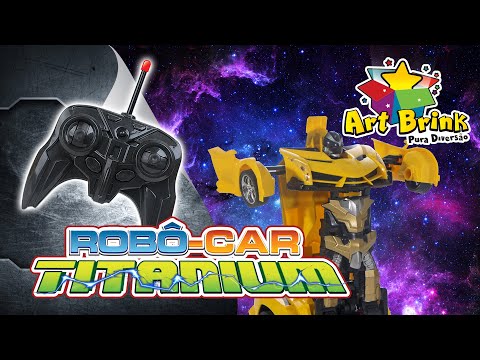 Carro Multi Função Robô Car Titanium - ART BRINK - Zein Importadora