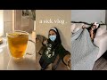 sick vlog . Spend a sick day with me