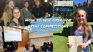 How to win an Oxbridge essay competition | Part 2: Tips and strategies