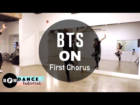 BTS "ON" Dance Tutorial (First Chorus)