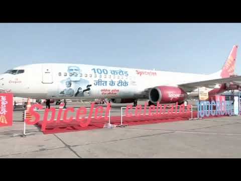 Delhi - Spice Jet celebrating 100 crores vaccination landmark - Health Minister Mansukh Mandaviya