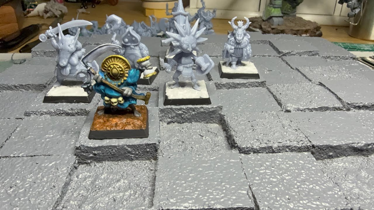 How to turn foam to stone.