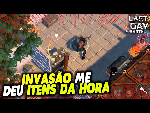 ESSA INVASÃO ME DEU ITENS DA HORA - Last Day On Earth