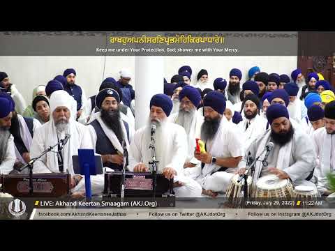 010 Bhai Harpreet Singh Jee Toronto - July 2022 Akhand Keertan Smaagam