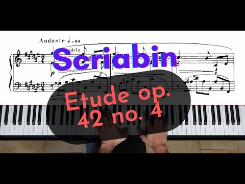 Etude in CNr (Scriabin) - Musica para leer y estudiar