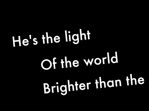 Aaron Shust- God of Brilliant Lights (Official Lyric Video)