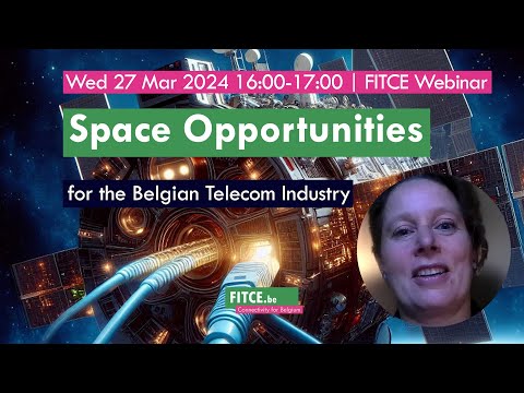 Hear what Sophie Pireaux (BELSPO) has to say about space & telecom!