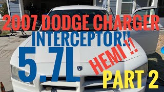 2005-2008 Dodge Charger R/T 5.7L HEMI oil pressure switch, EGR Valve, and Alternator Replacement