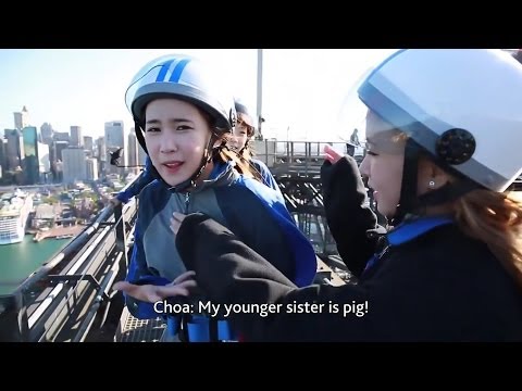 CRAYON POP speaking English in Australia