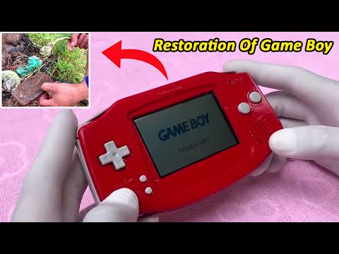 I Restored and Upgraded $2 Junk Original Gameboy - Console Restoration & Repair