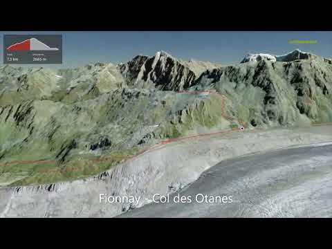 Fionnay - Col des Otanes ∆ hiking trails ∆ 3d-trail.com/switzerland/