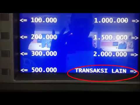 cara transfer uang melalui ATM BRI (How To Transfer Money)