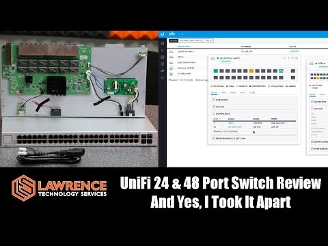 UniFi 24 & 48 Port Switch Review And Yes, I Took It Apart