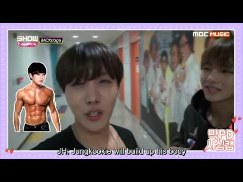 [ENG SUB] 151219 BTS- Show champion backstage