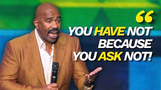 Life Changing Advice From Steve Harvey: Ask God For Big Things