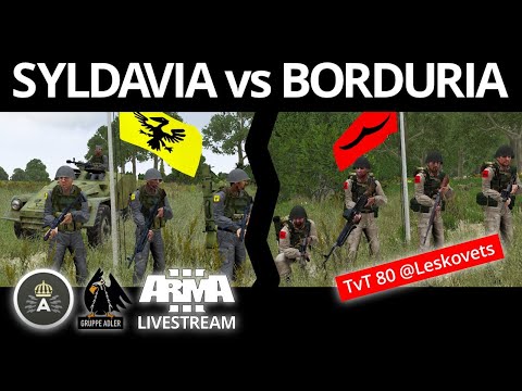 [Anrop] Syldavia vs Borduria - TvT 80 | Arma 3 MultiClan Livestream