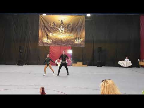 Polyánki Benedek (RÓK And Roll SE) - Fórián Kata (Rockin' Board TSE) akrobatika