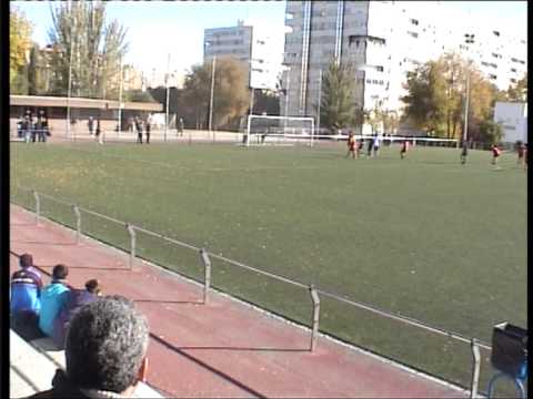 13-Gol anulado a Cuevas vs Estudiantes - Deportivo Libertad Alcorcon - Cadete A - 231113