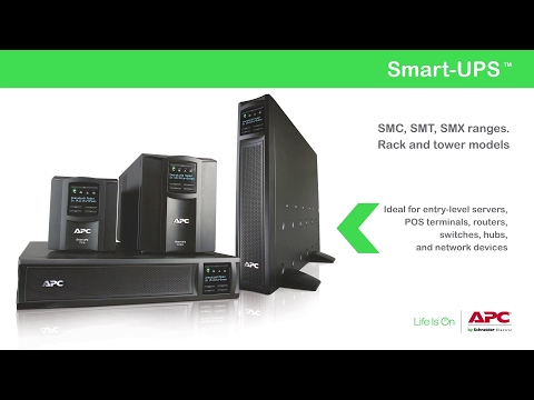 APC SMART-UPS 750VA LCD 230V WITH SMARTCONNECT video