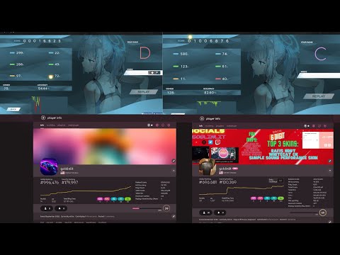 my improvement from 900k-600k in OSU! (my first tourney)