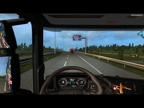 Euro Truck Simulator 2 - Driving from Bratislava to Budapest (One Truck Family Event) [4K 60FPS]