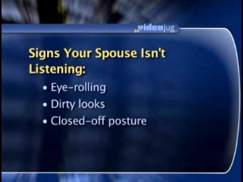 Is Your Partner Listening? Body Language Will Tell You | Dr. Sheri Meyers