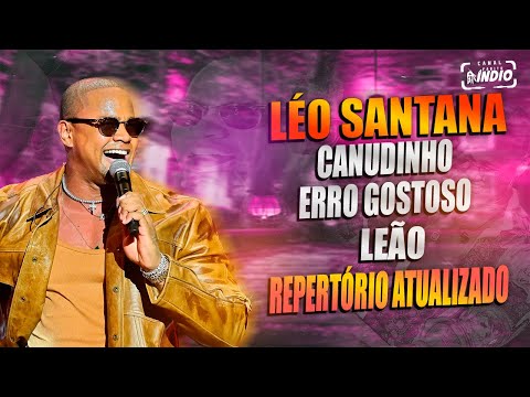 LÉO SANTANA - 2023 | Canudinho + Erro Gostoso + Leão | FESTA DO DIVINO POÇÕES - BA