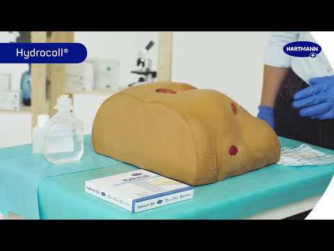 Повязка Hydrocoll Thin 10см х 10см 1шт гидроколлоидная / Гидрокол син - фото 1 - id-p1937217692