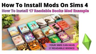 How To Install 17 Readable Books Mod For Sims 4 | 2026