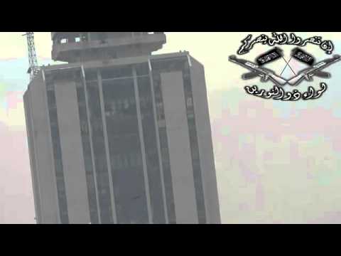 استهداف قوات النظام برشاش عيار 23 في القصر البلدي في مدينة حلب