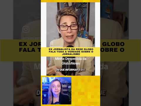 Jornalista sai da Globo e fala toda verdade!