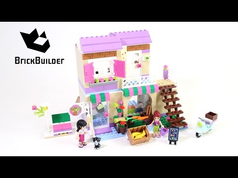 Vidéo LEGO Friends 41108 : Le marché de Heartlake City