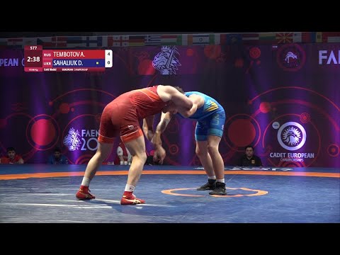 GOLD FS - 80 kg: A. TEMBOTOV (RUS) v. D. SAHALIUK (UKR)