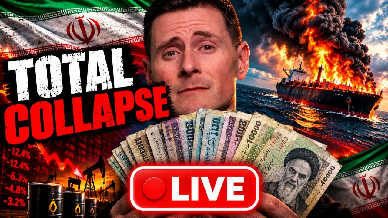 LIVE: Iran's Economy Just WENT Up In FLAMES