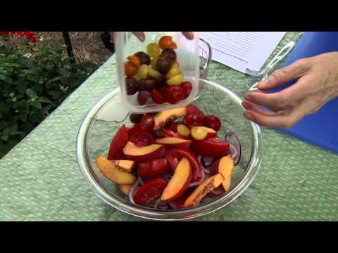Peach and Tomato Salad