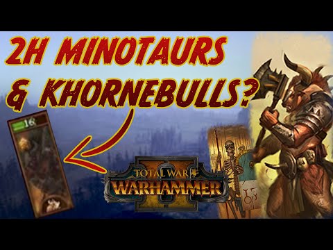 Minotaurs Greatweapons & Khorne-bulls? - Beastmen vs Tomb Kings // Total War: WARHAMMER II MP