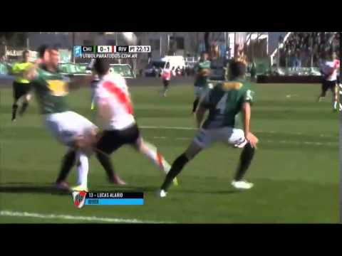 Gol de Alario - River 1 - 0 Nueva Chicago - Primera División 2015 - Fecha 23