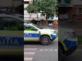 Poliția Română Cu Duster Pleacă La Misiune