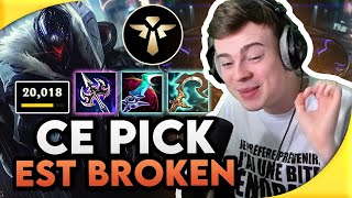 POURQUOI LE PICK DE JHIN SUPPORT EST SI BROKEN ? (pour feur)
