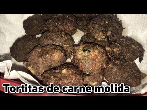Cómo hacer TORTITAS DE CARNE MOLIDA