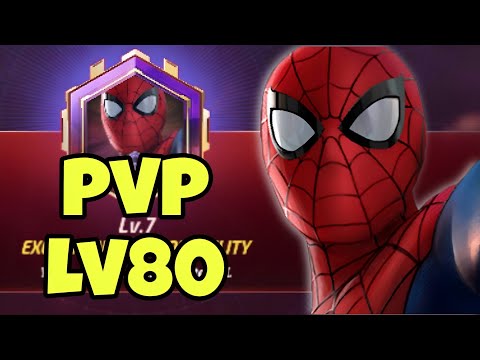 spider man good enough to kill pvp meta 🤔| lv80 spider man pvp review | marvel future fight