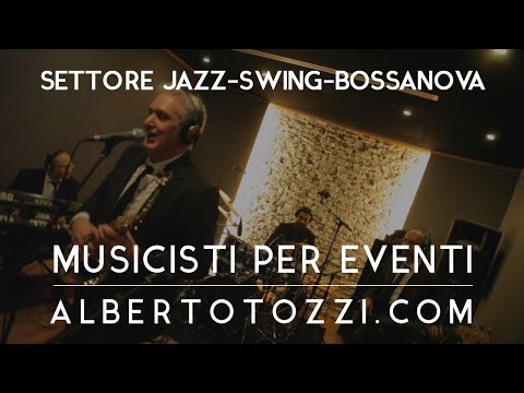 Musica Matrimonio Roma - Quartetto Jazz-Swing con Cantante-Sassofonista