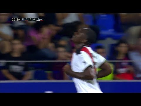 Golazo de Imbula - SD Huesca 0 Rayo Vallecano 1 - Audio Lluís Izquierdo beIN La Liga 18/19