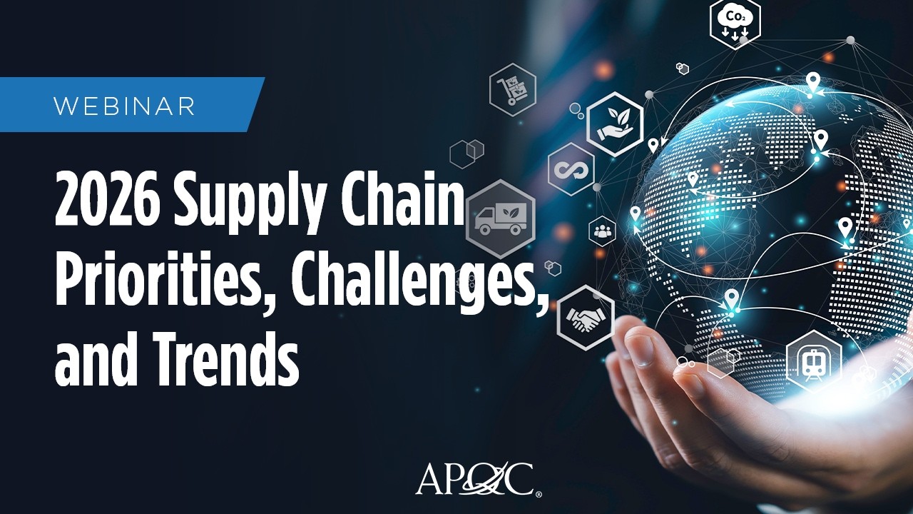 2026 Supply Chain Priorities, Challenges, and Trends