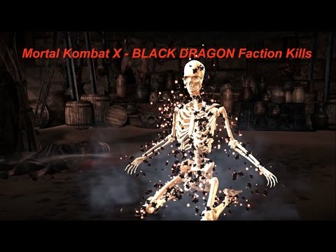 Mortal Kombat X - BLACK DRAGON Faction Kills