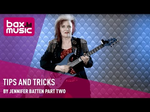 Tips and tricks by Jennifer Batten part two  - Bax Music